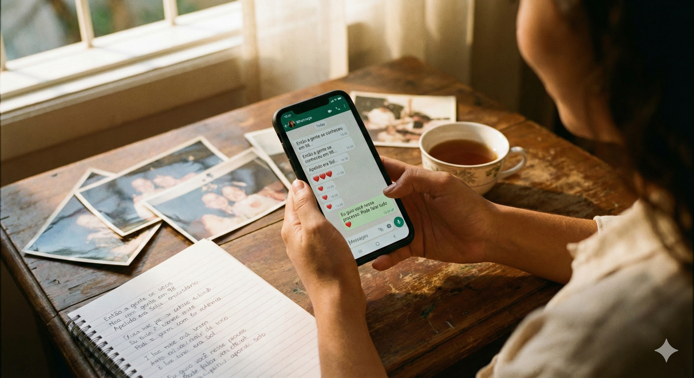 Passo 1: Conte sua história